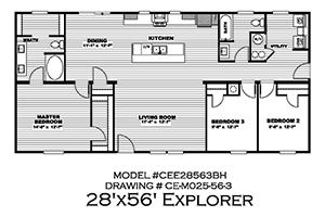 Explorer floor plan