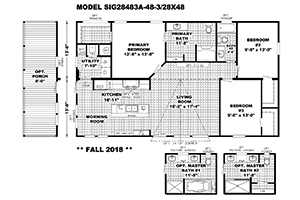The Southern Farmhouse floor plan