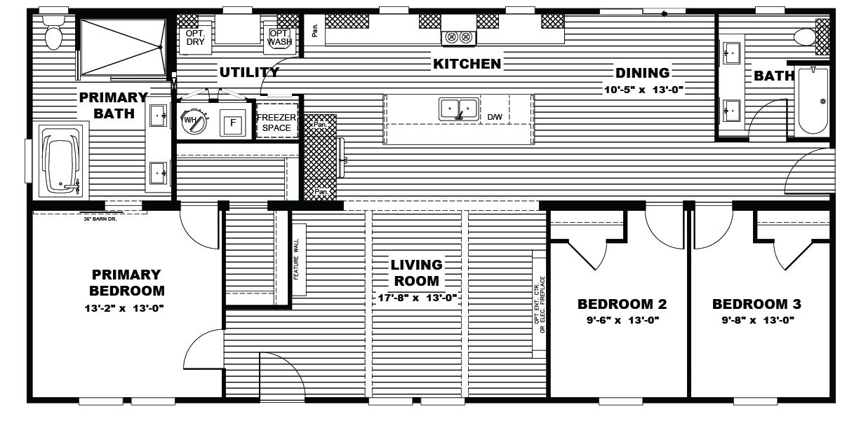 Boujee 56 floor plan