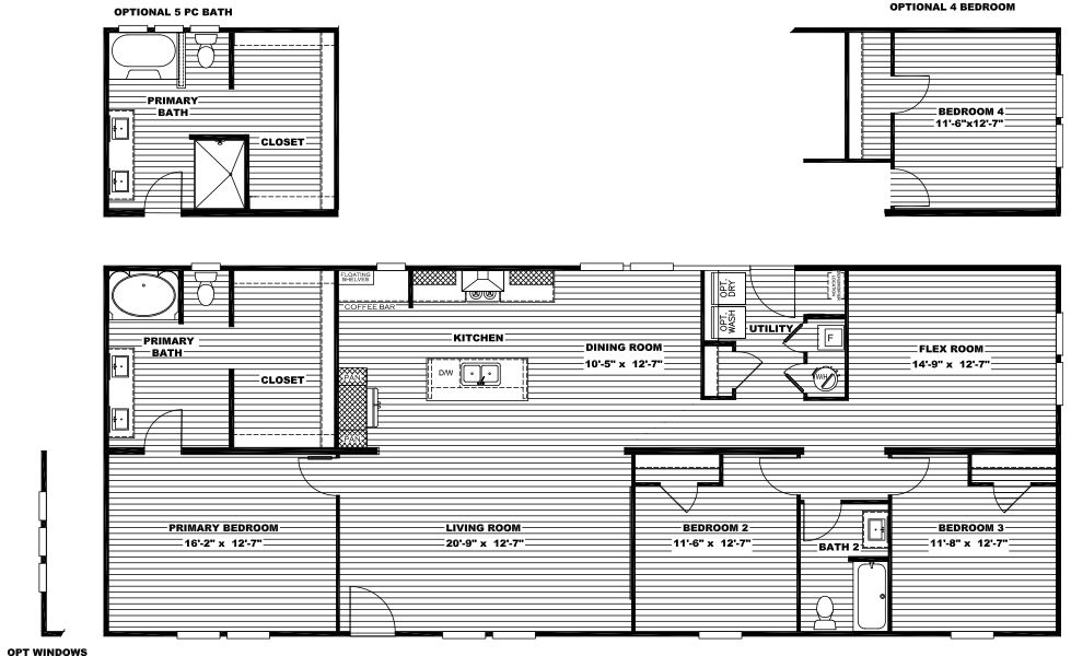 Boujee 56 floor plan