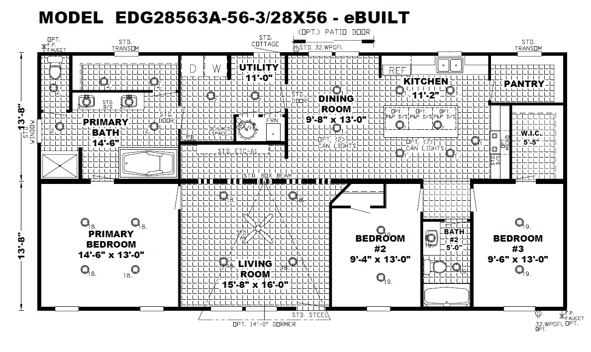 Edge floor plan