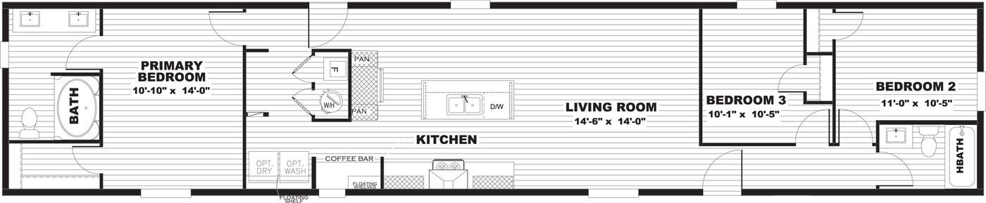 Mariner floor plan