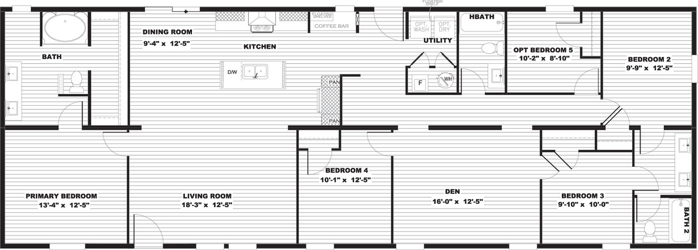 Snowcap floor plan