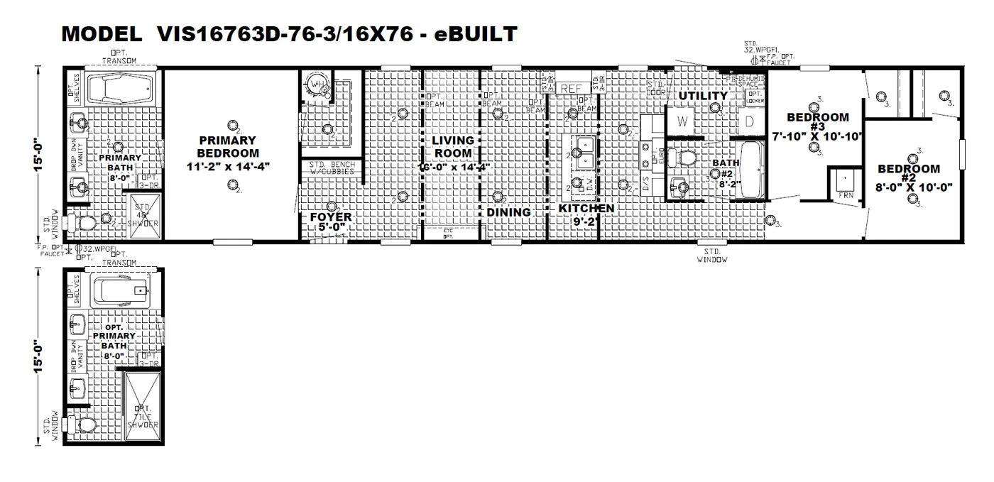 The Lodge floor plan